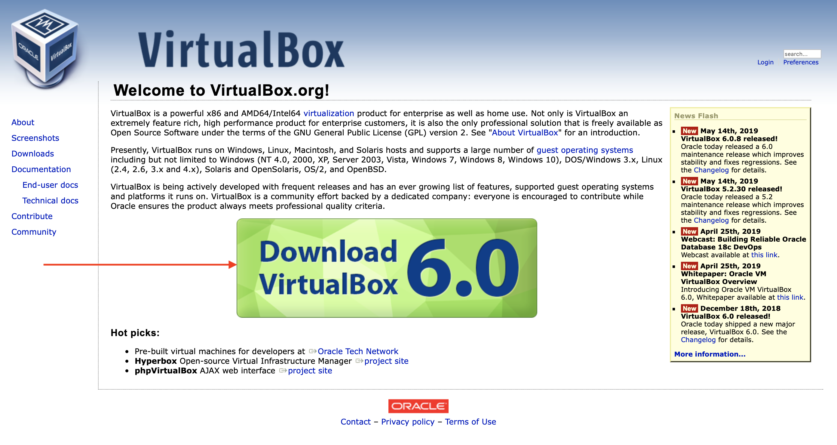 Download oracle virtualbox for mac os x